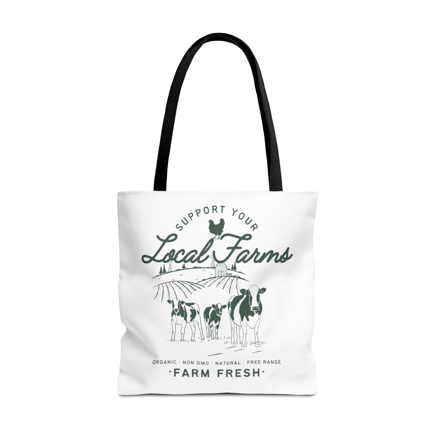 Support Your Local Farms - Tote Bag (AOP)