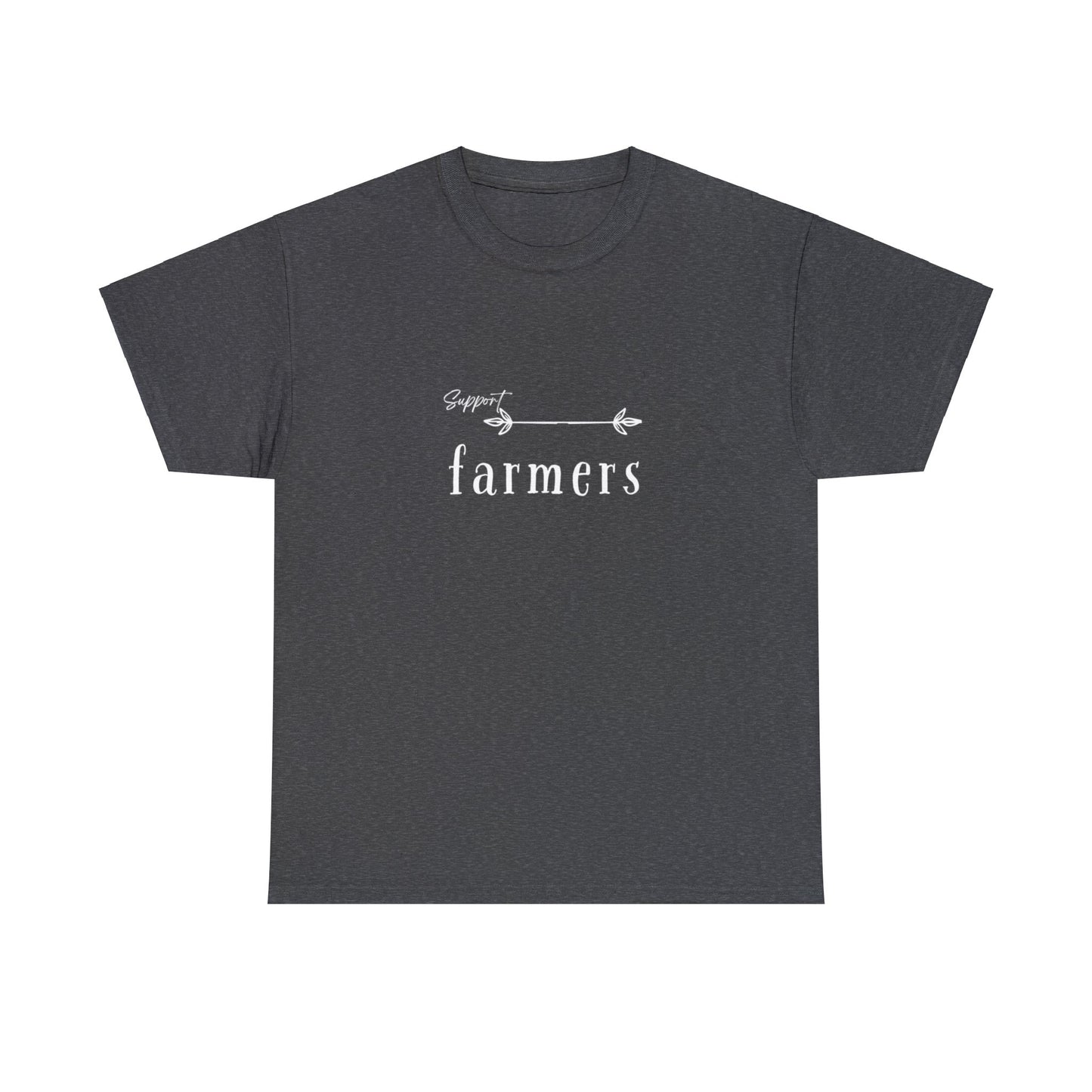 Support Farmers - Unisex Heavy Cotton Tee