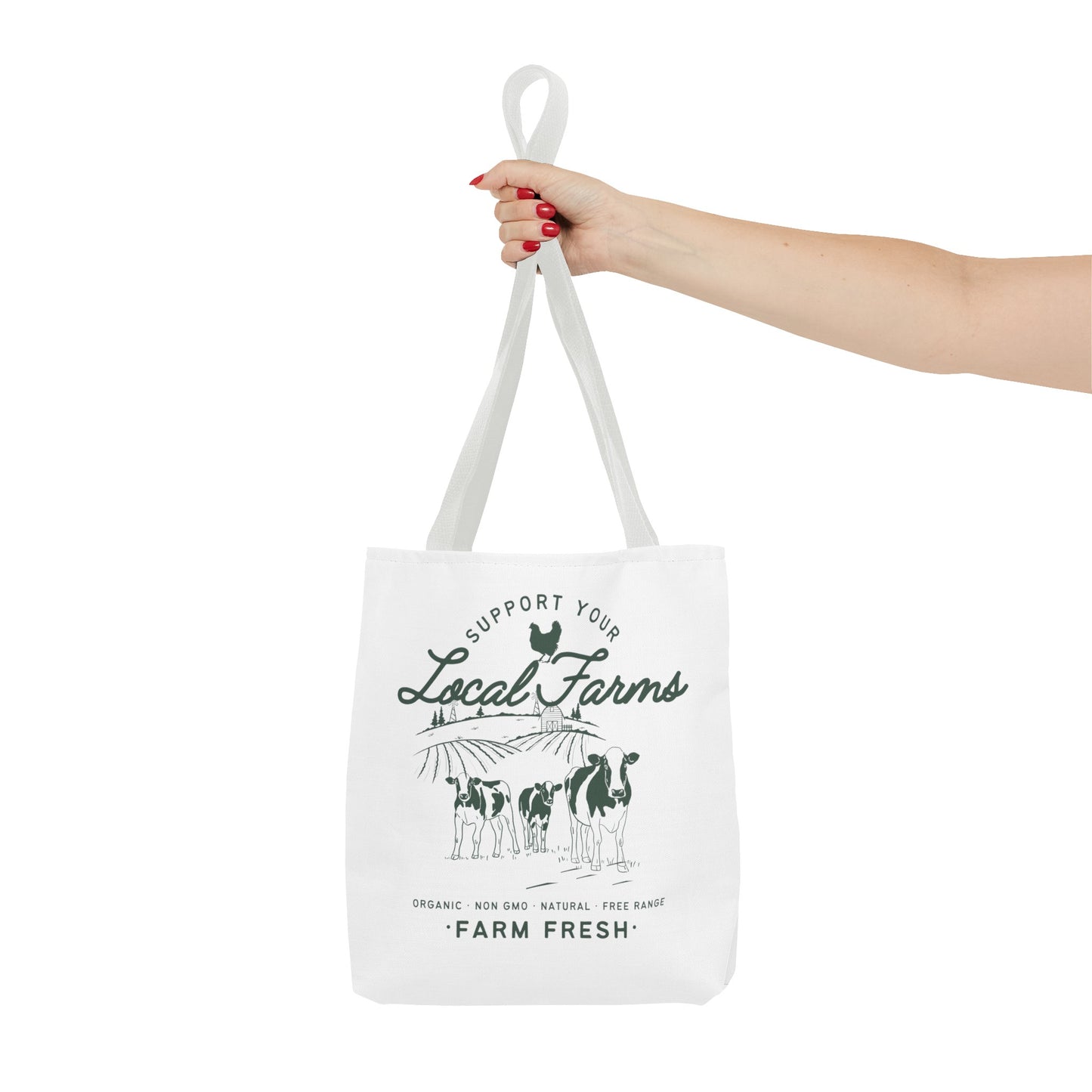 Support Your Local Farms - Tote Bag (AOP)