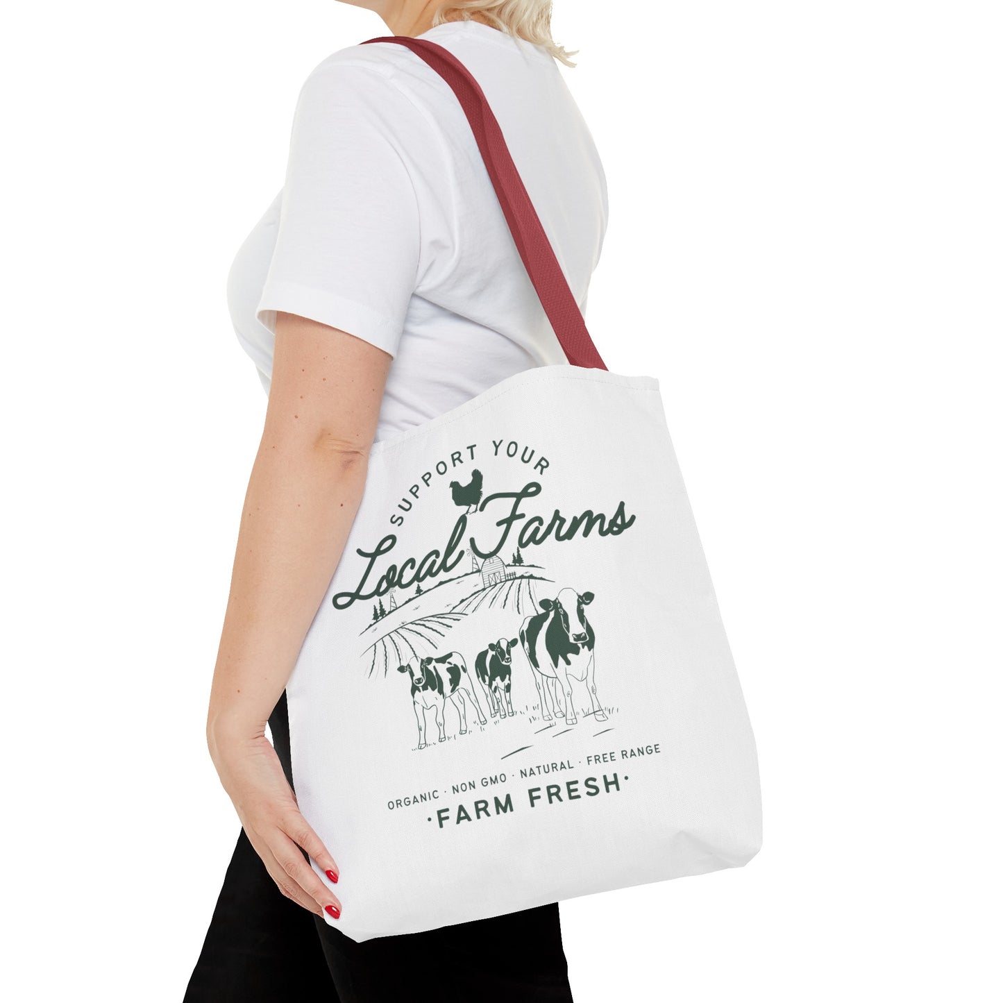 Support Your Local Farms - Tote Bag (AOP)