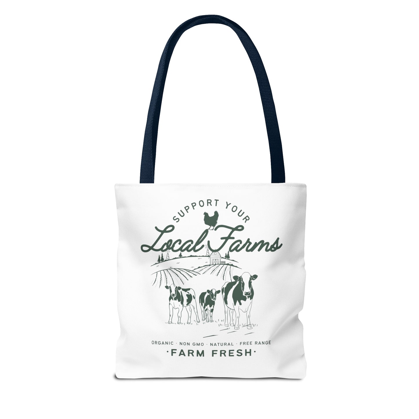 Support Your Local Farms - Tote Bag (AOP)