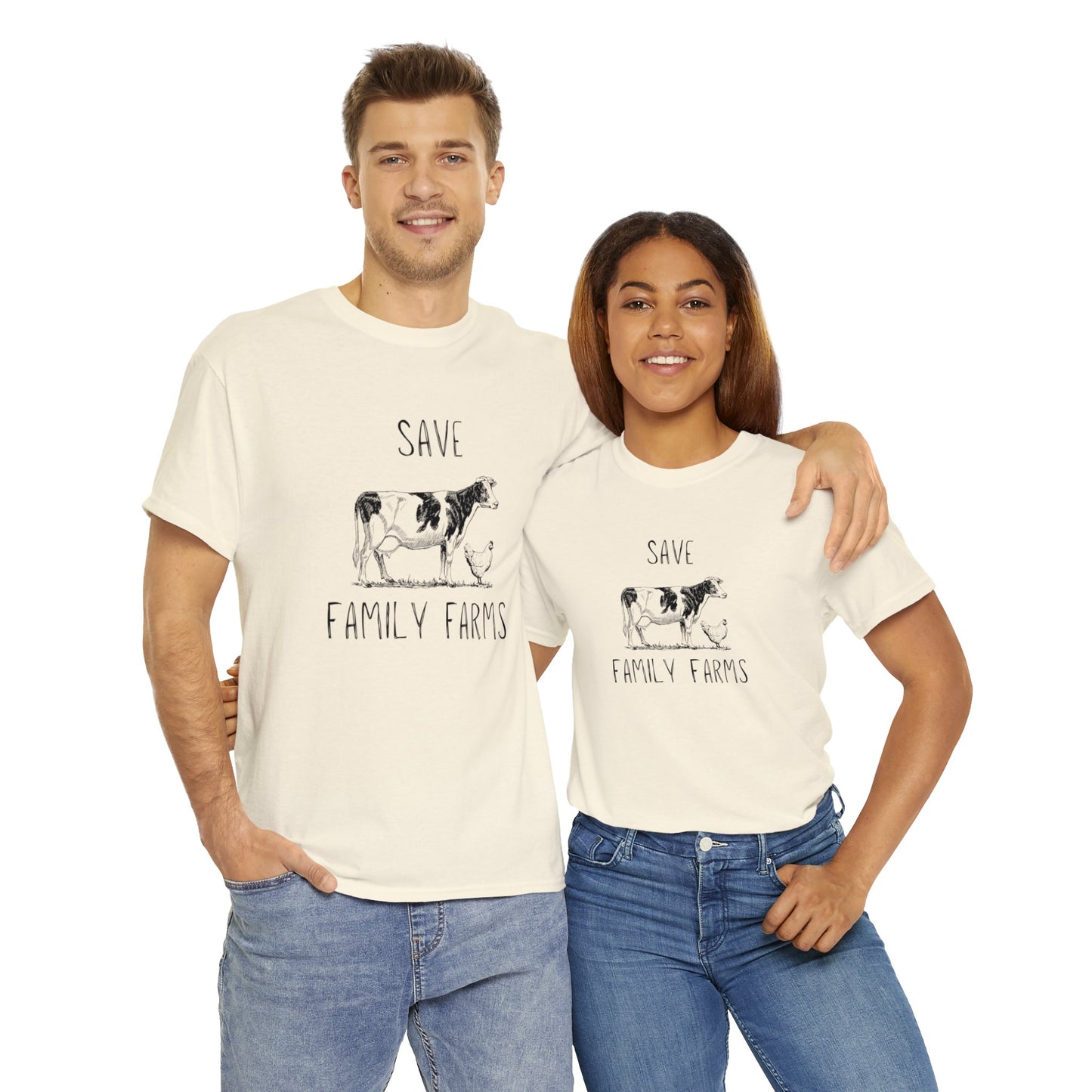 Save Family Farms - Unisex Heavy Cotton Tee