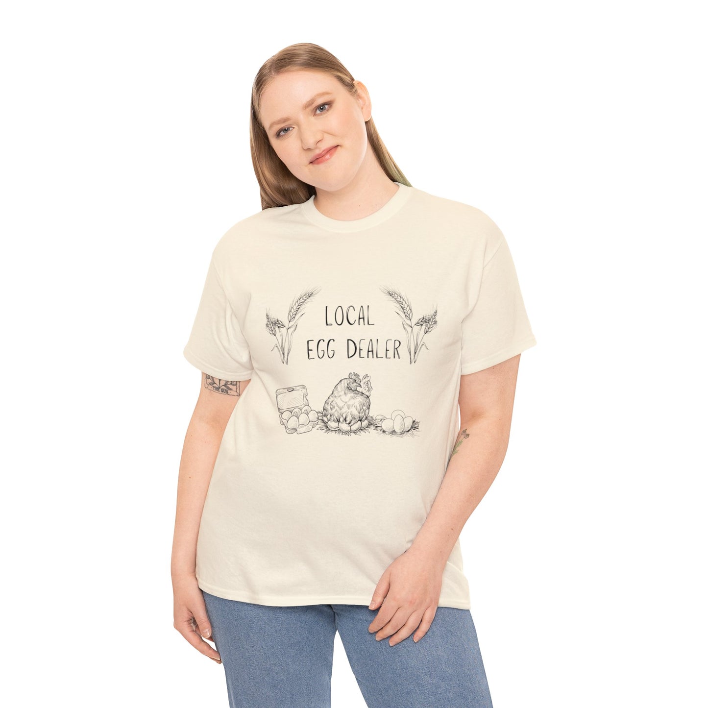 Local Egg Dealer - Unisex Heavy Cotton Tee