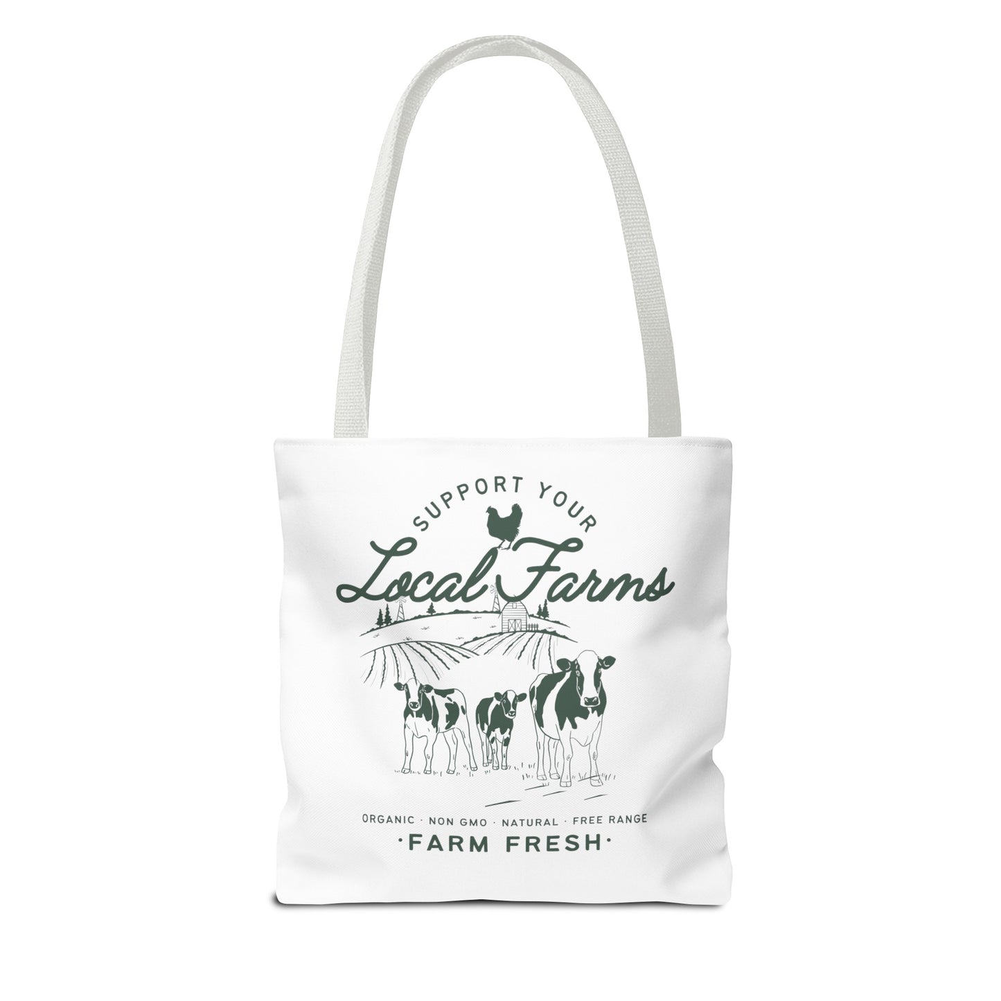 Support Your Local Farms - Tote Bag (AOP)