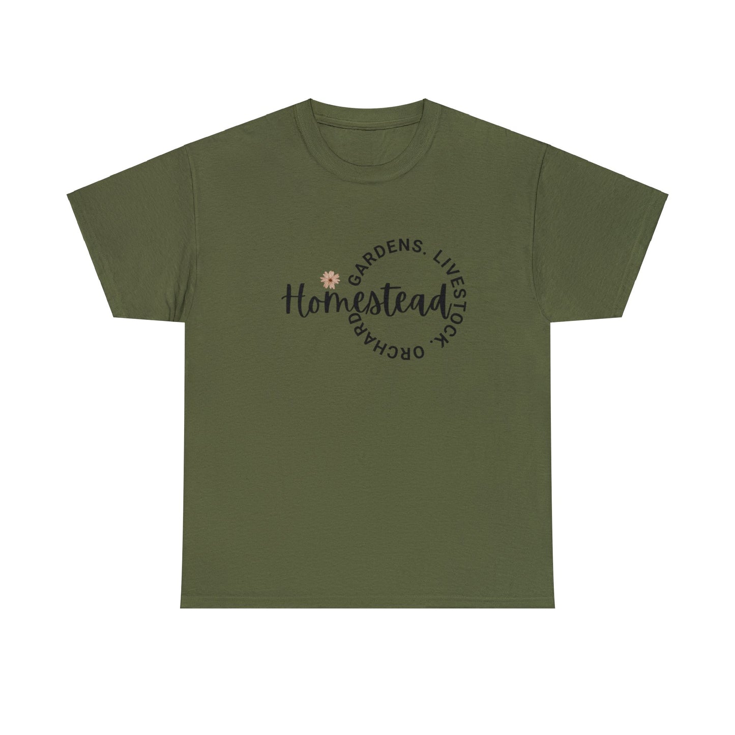 Gardens. Livestock. Orchard. Homestead - Unisex Heavy Cotton Tee