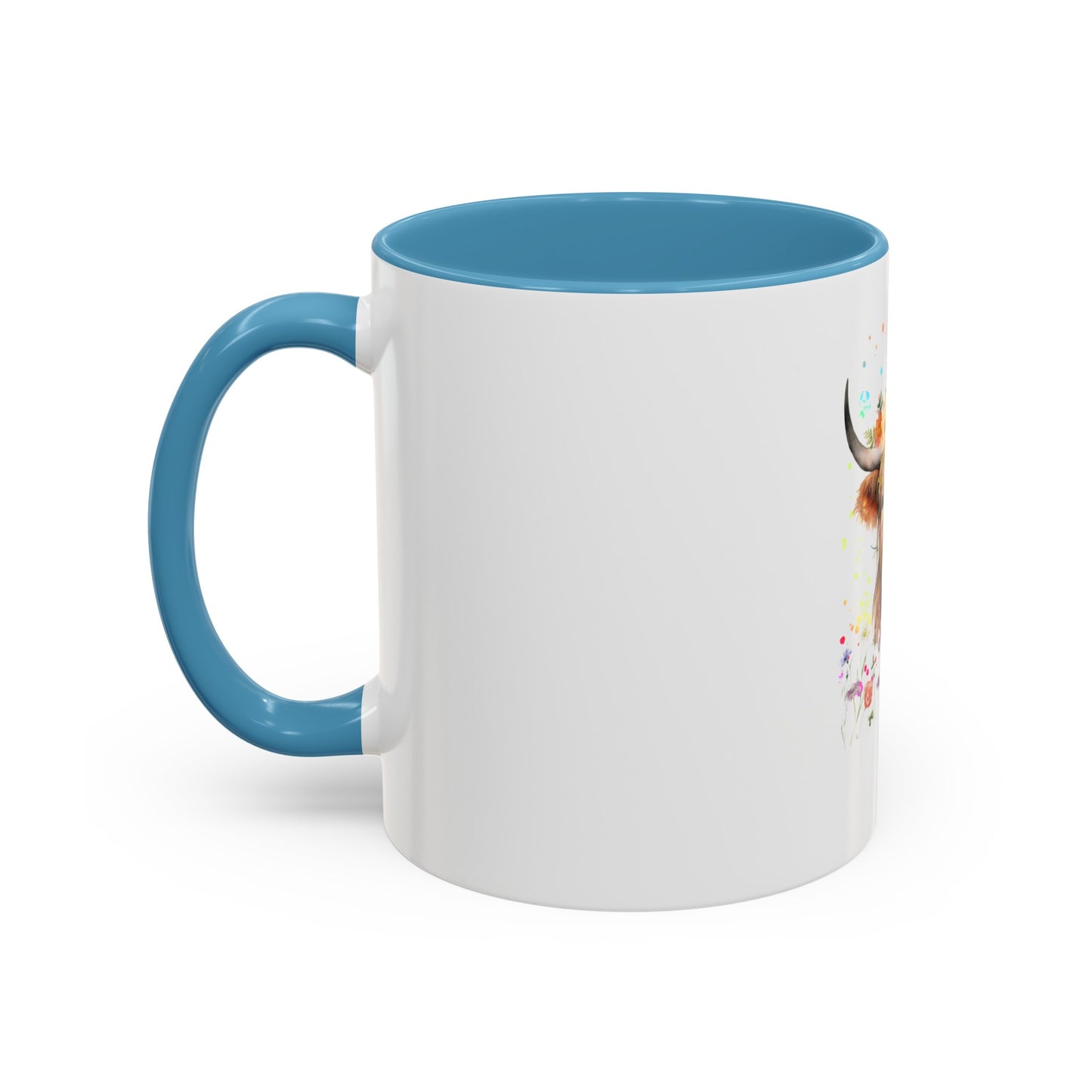 Highland Cow - Accent Coffee Mug (11, 15oz)