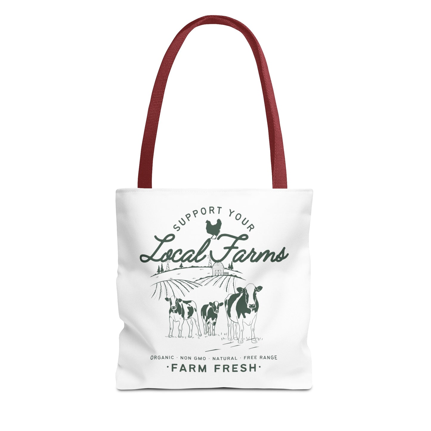 Support Your Local Farms - Tote Bag (AOP)