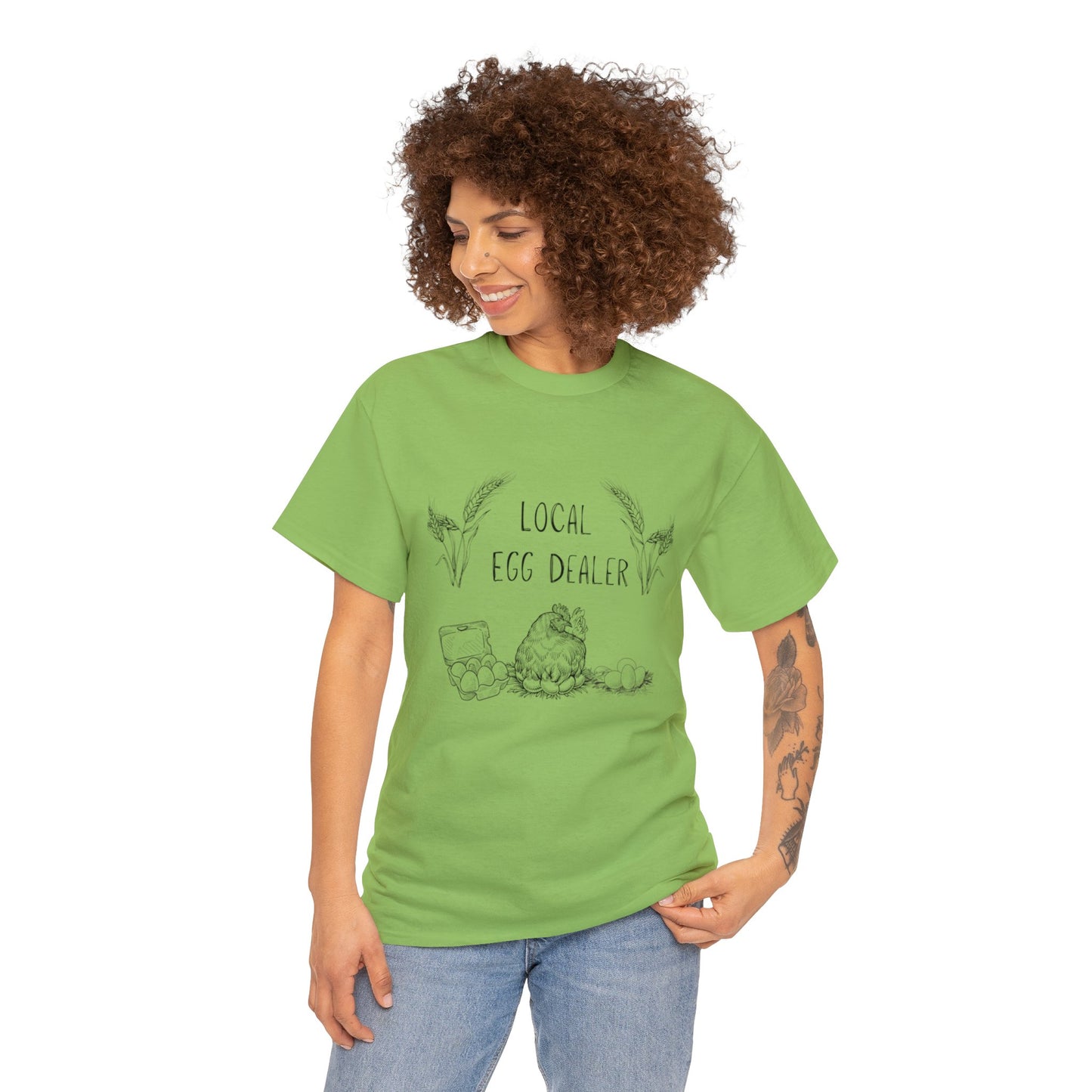 Local Egg Dealer - Unisex Heavy Cotton Tee