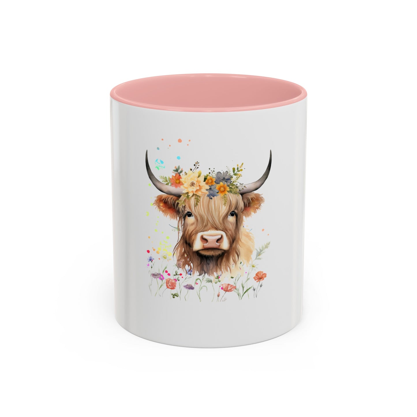 Highland Cow - Accent Coffee Mug (11, 15oz)