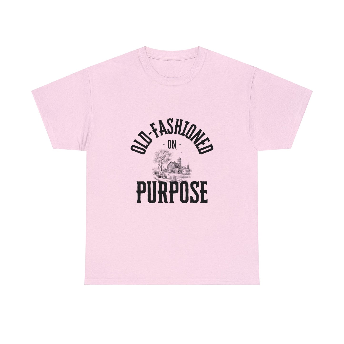 Old-Fashioned On Purpose - Unisex Heavy Cotton Tee