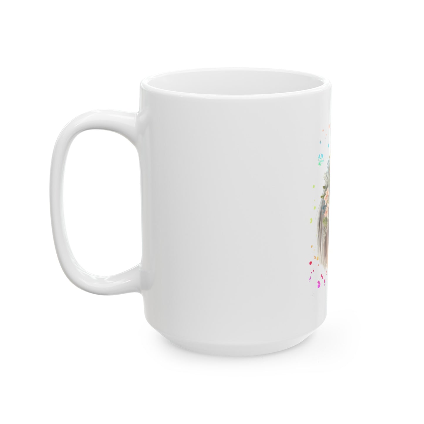 Watercolor Horse - Ceramic Mug 11oz