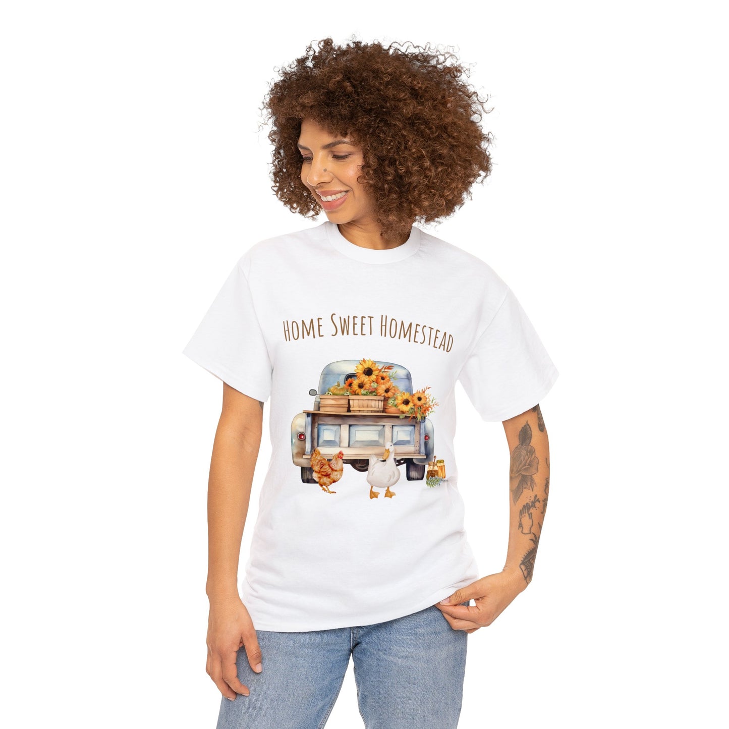 Home Sweet Homestead - Unisex Heavy Cotton Tee