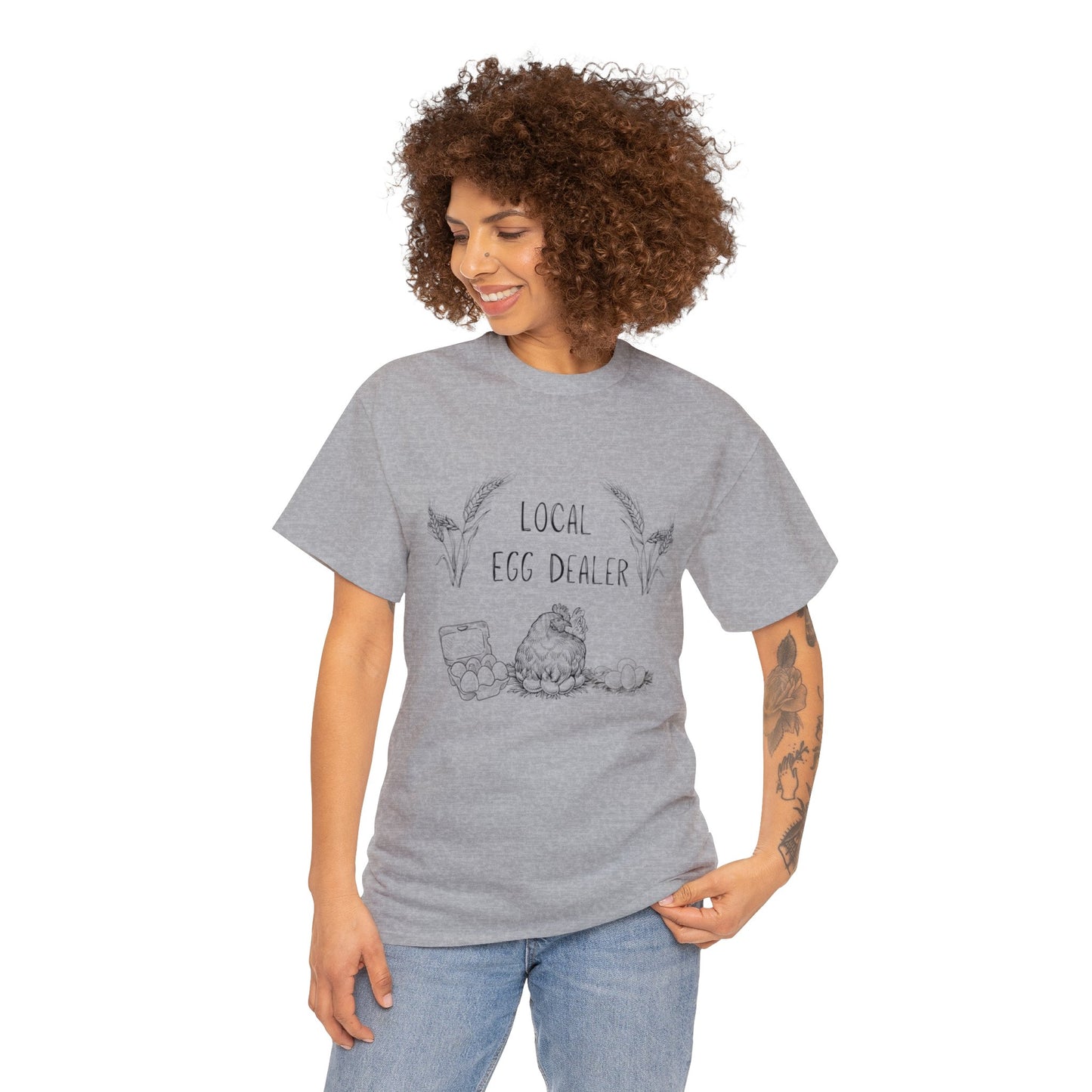 Local Egg Dealer - Unisex Heavy Cotton Tee