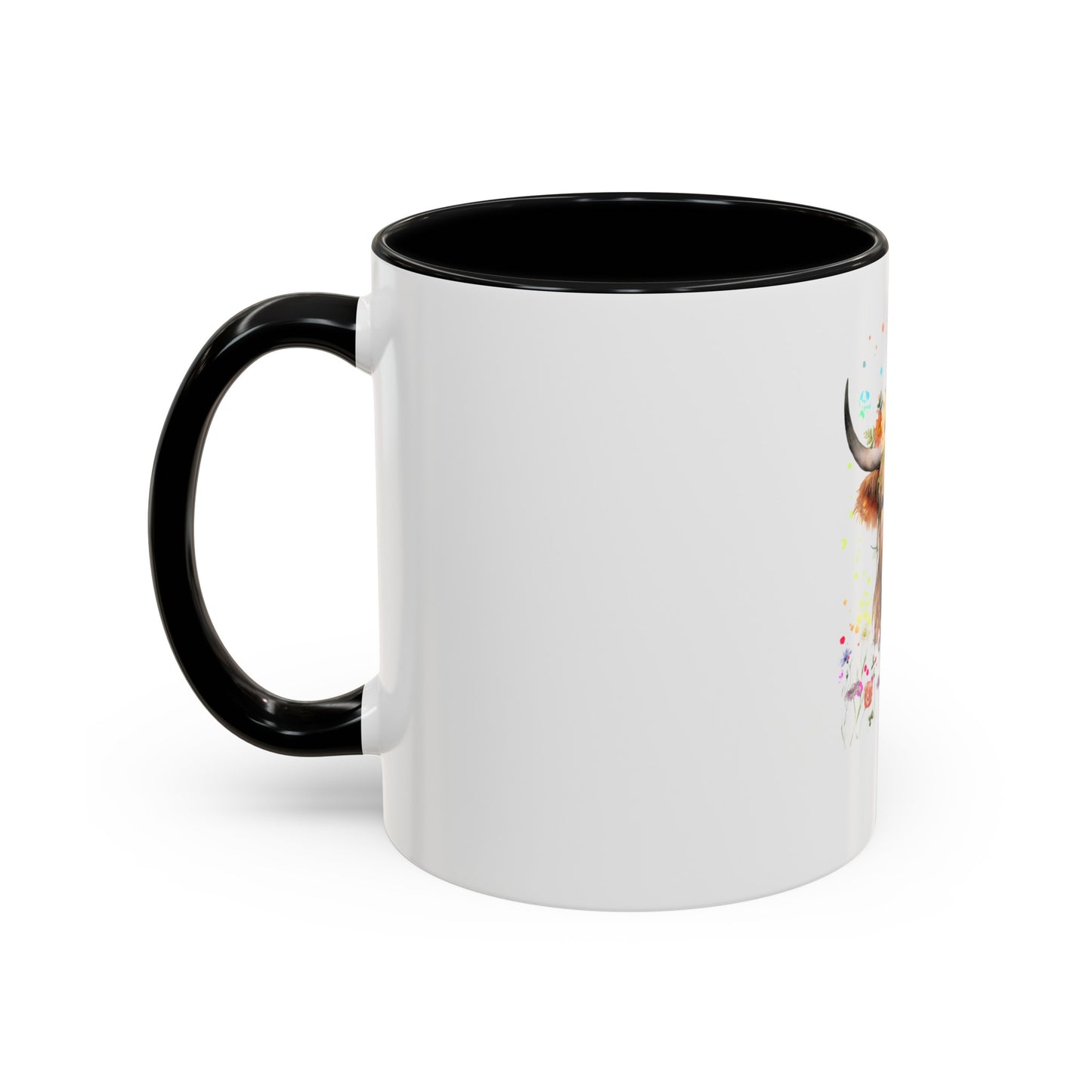 Highland Cow - Accent Coffee Mug (11, 15oz)