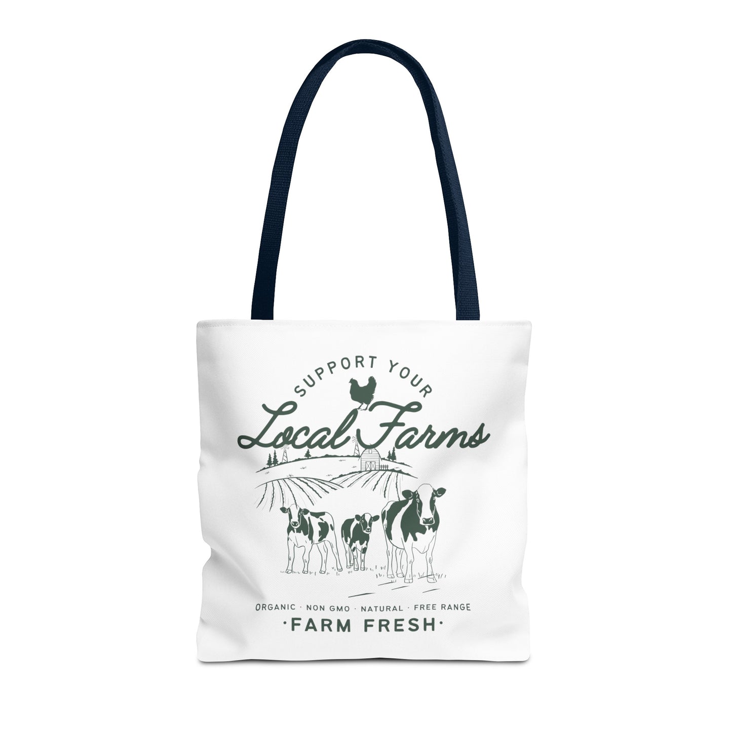 Support Your Local Farms - Tote Bag (AOP)