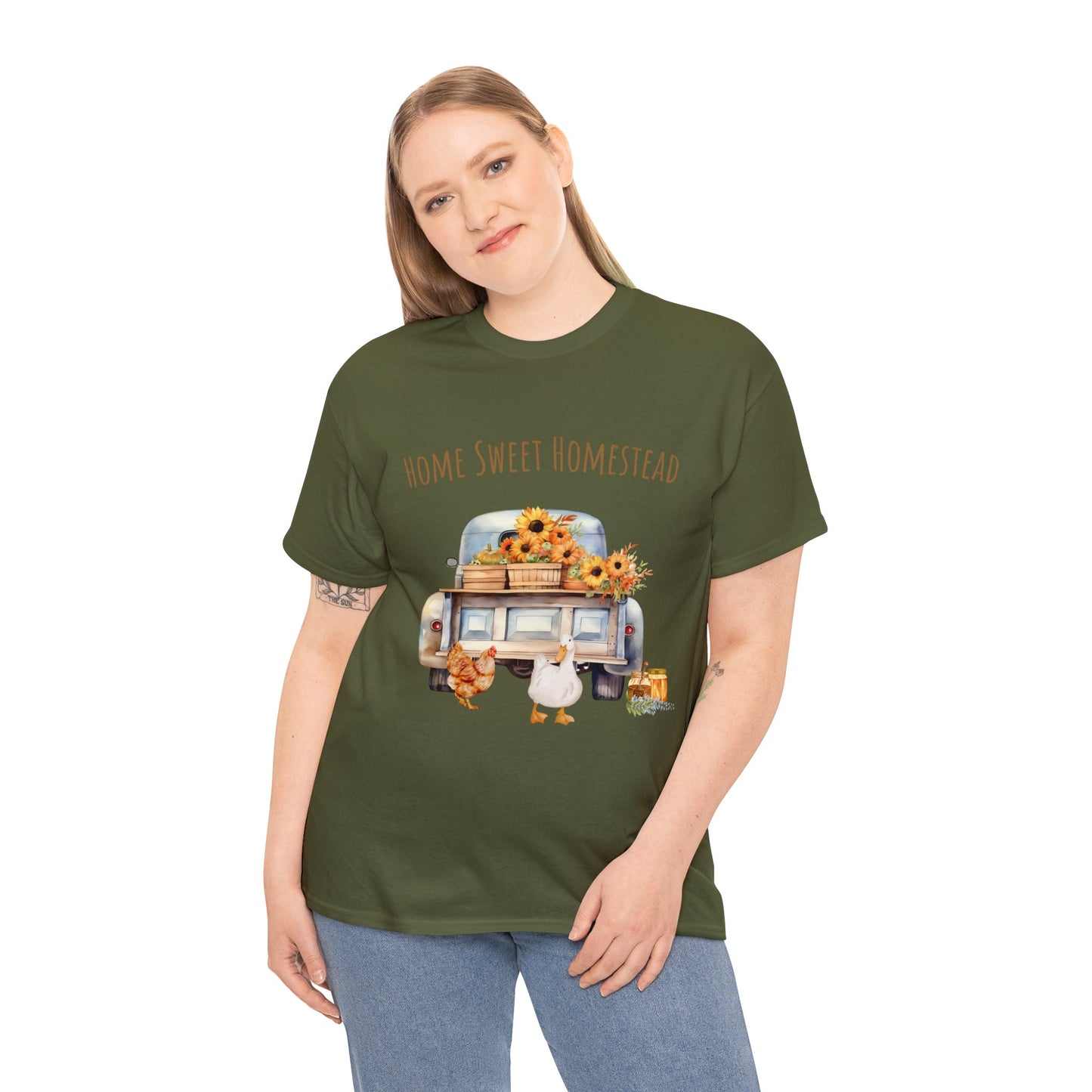 Home Sweet Homestead - Unisex Heavy Cotton Tee