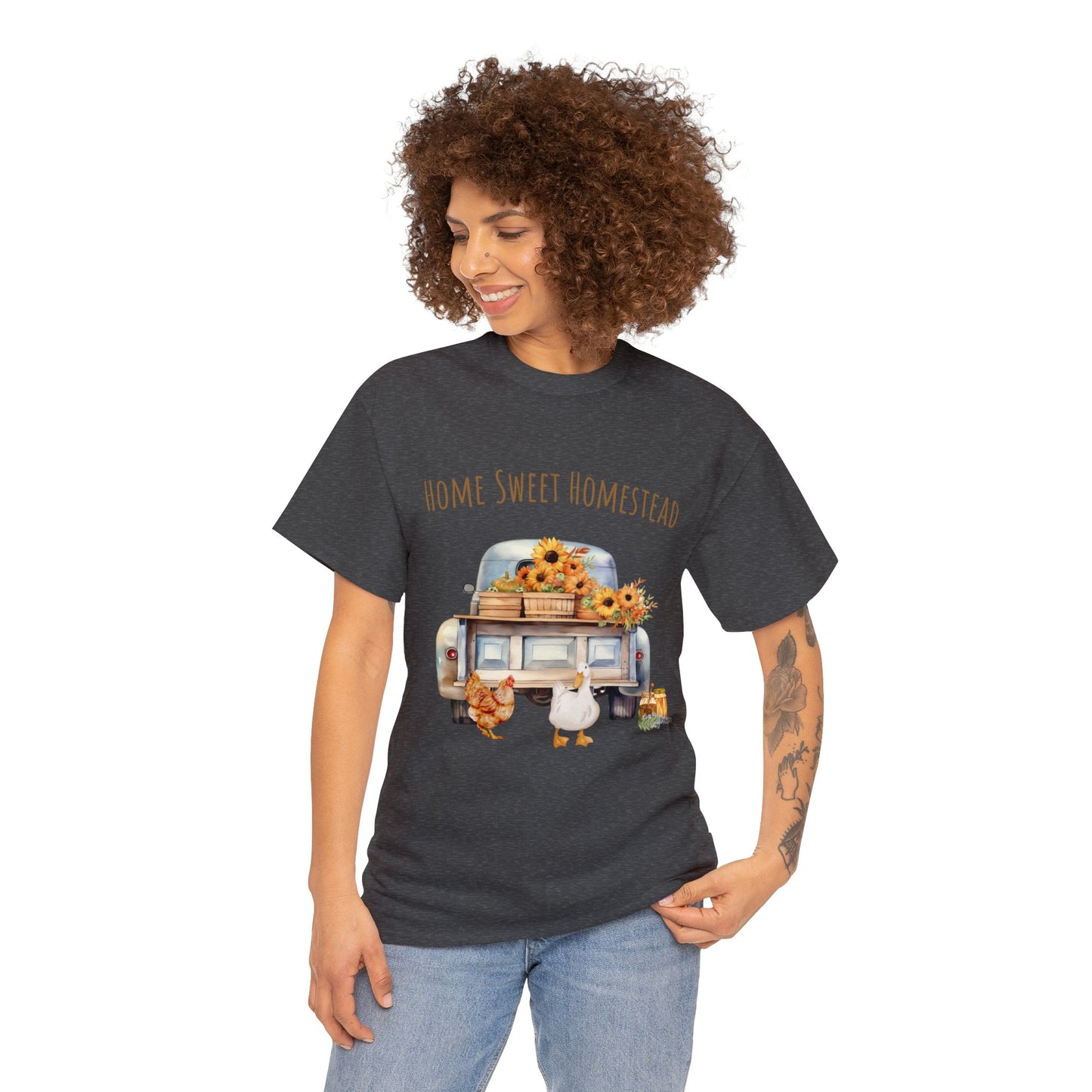 Home Sweet Homestead - Unisex Heavy Cotton Tee