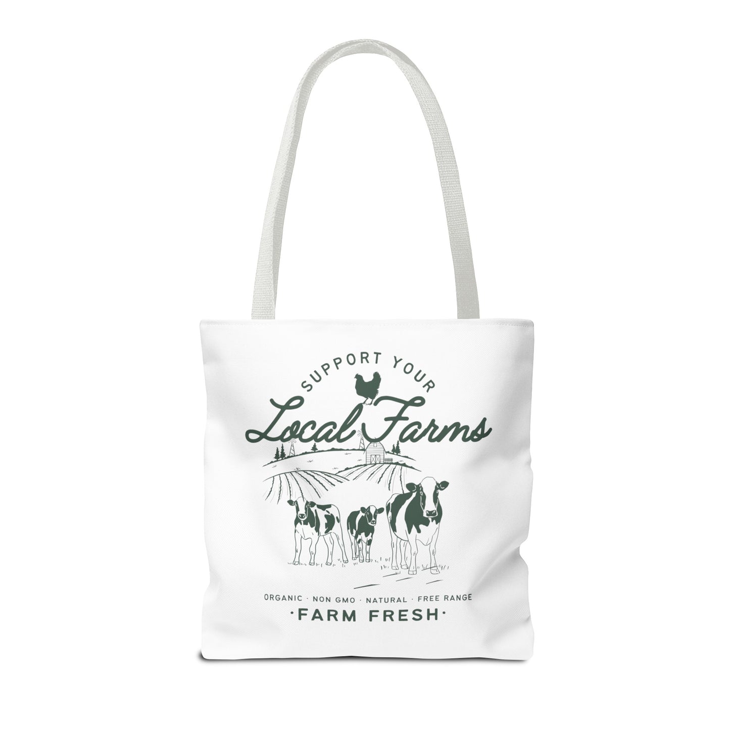 Support Your Local Farms - Tote Bag (AOP)