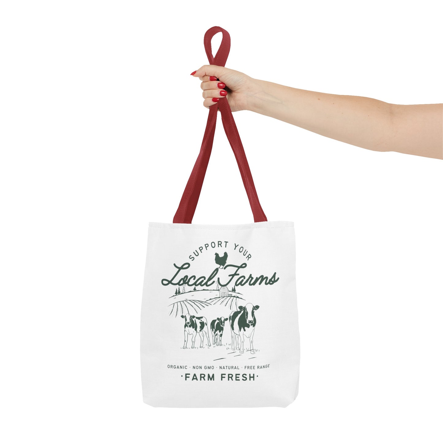 Support Your Local Farms - Tote Bag (AOP)