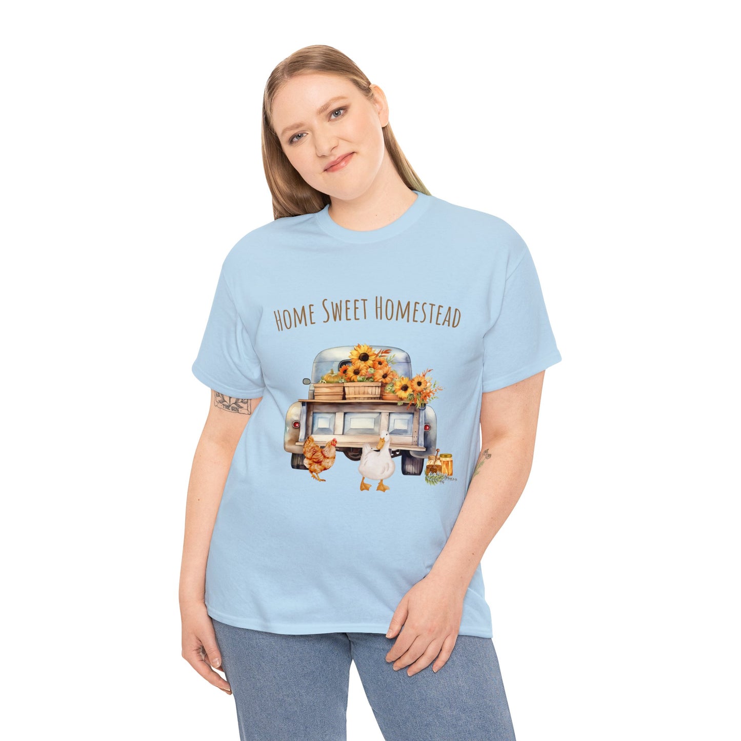 Home Sweet Homestead - Unisex Heavy Cotton Tee