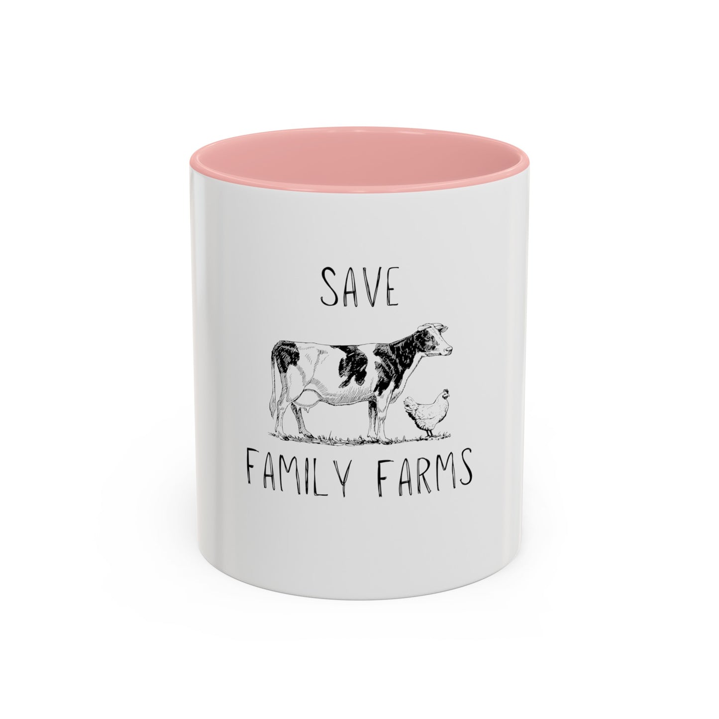 Save Family Farms - Accent Coffee Mug, 11oz