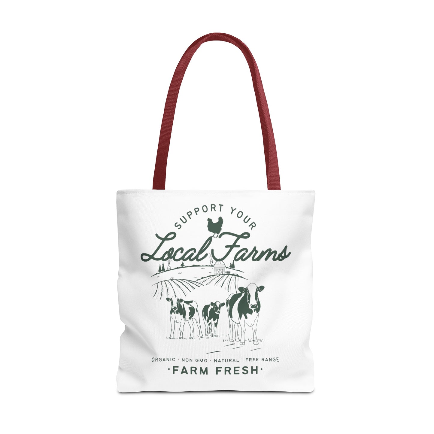 Support Your Local Farms - Tote Bag (AOP)