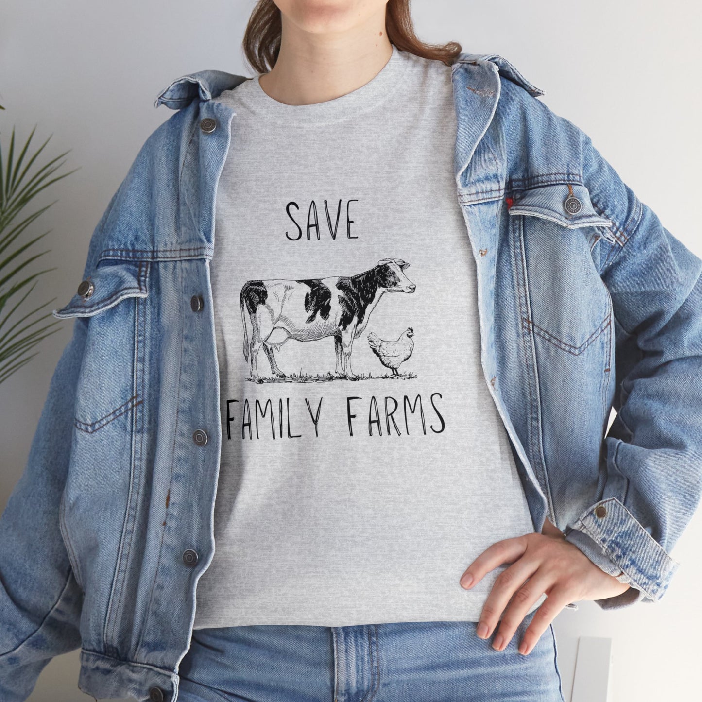 Save Family Farms - Unisex Heavy Cotton Tee