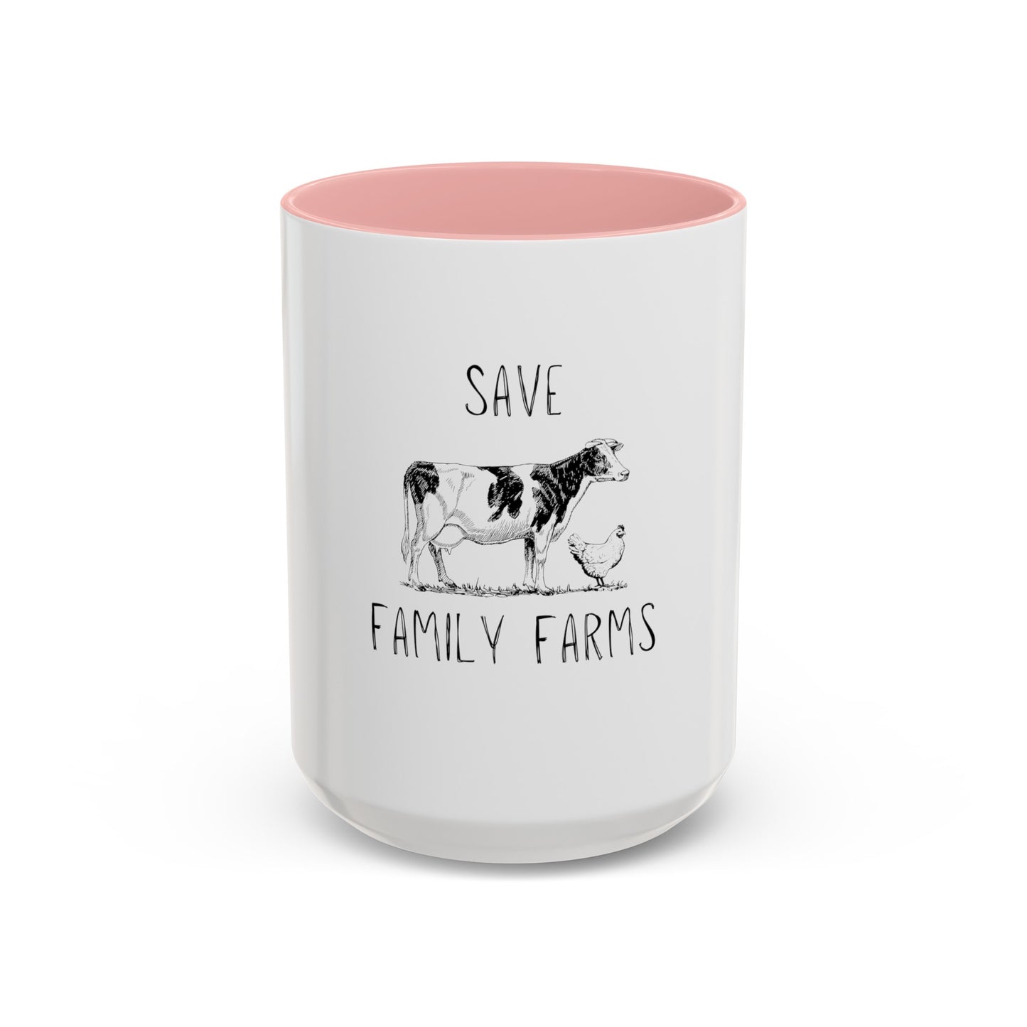 Save Family Farms - Accent Coffee Mug, 11oz