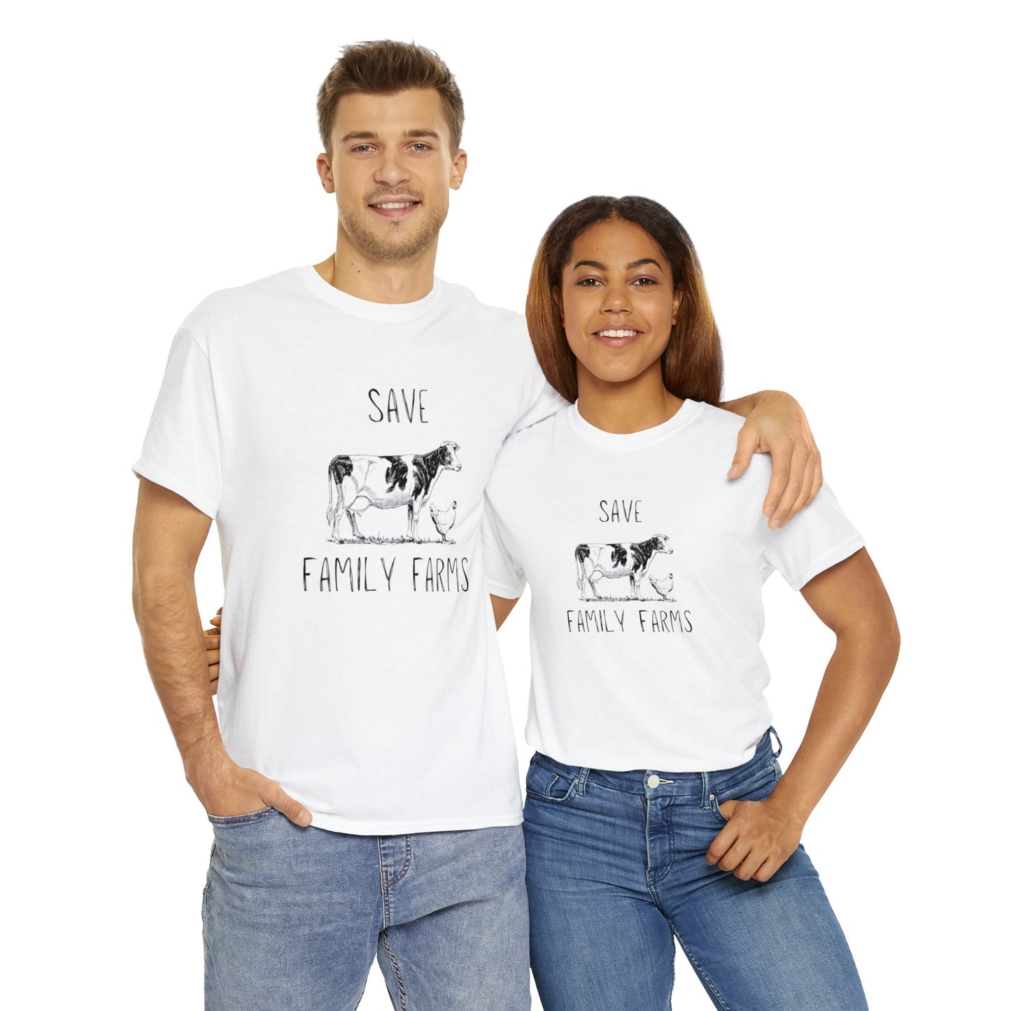 Save Family Farms - Unisex Heavy Cotton Tee