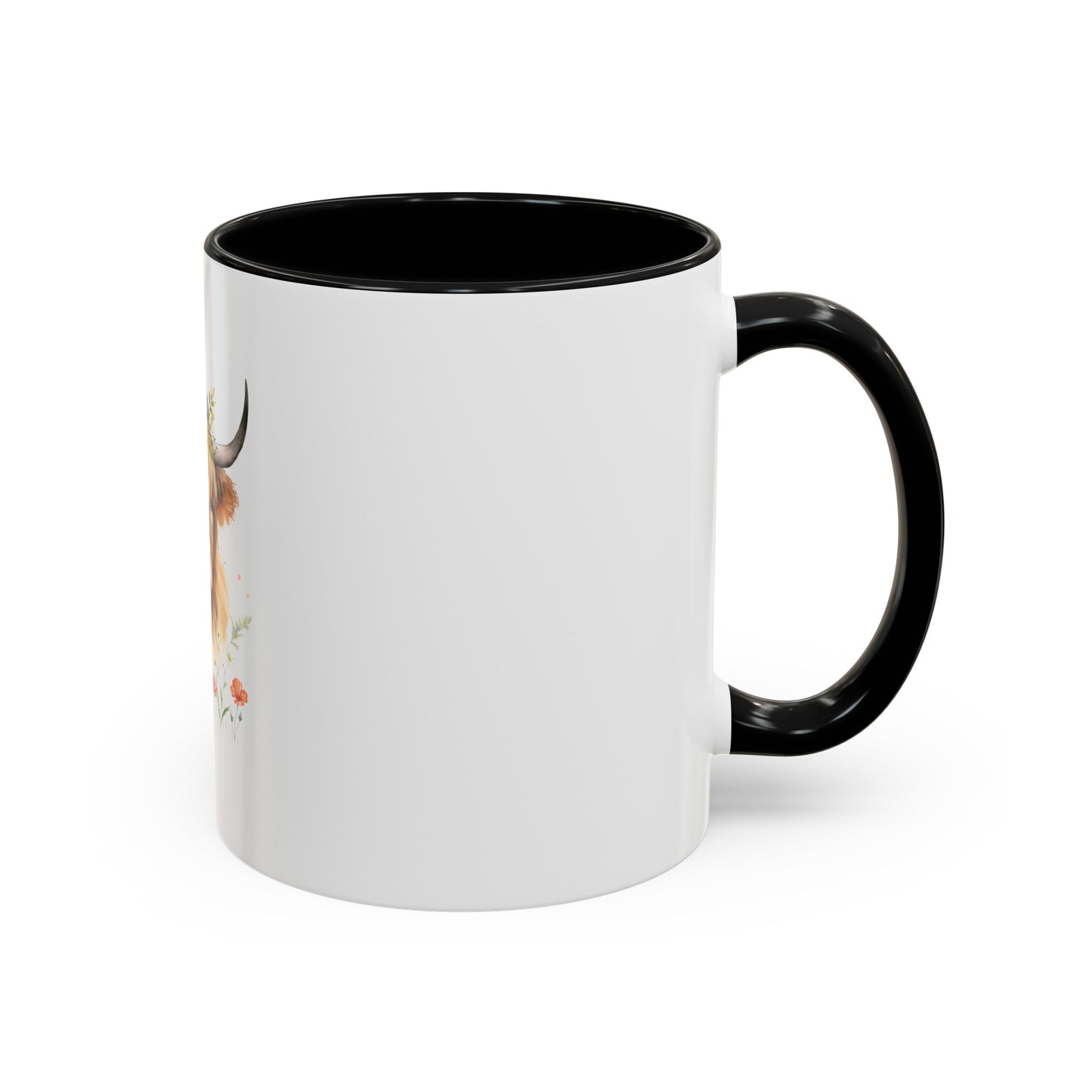 Highland Cow - Accent Coffee Mug (11, 15oz)