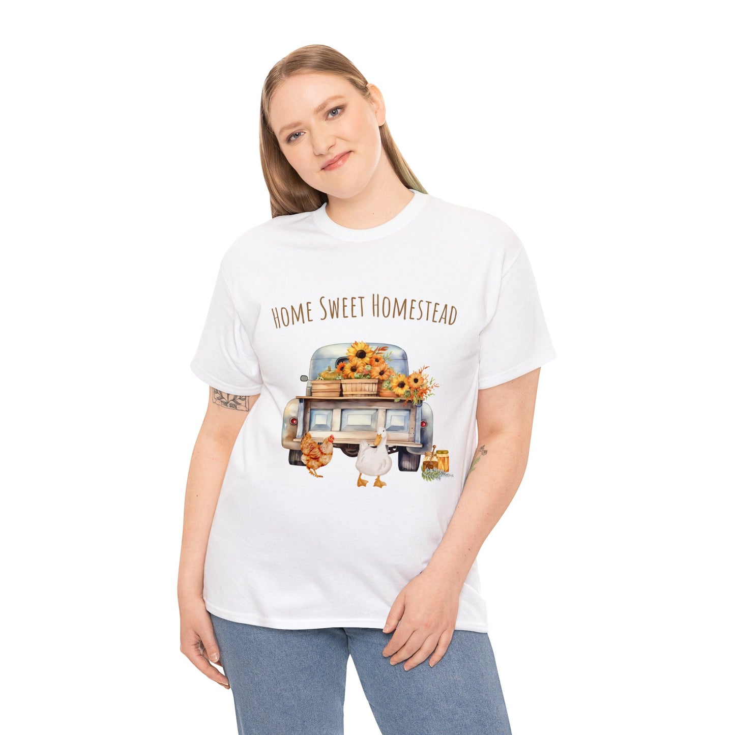 Home Sweet Homestead - Unisex Heavy Cotton Tee