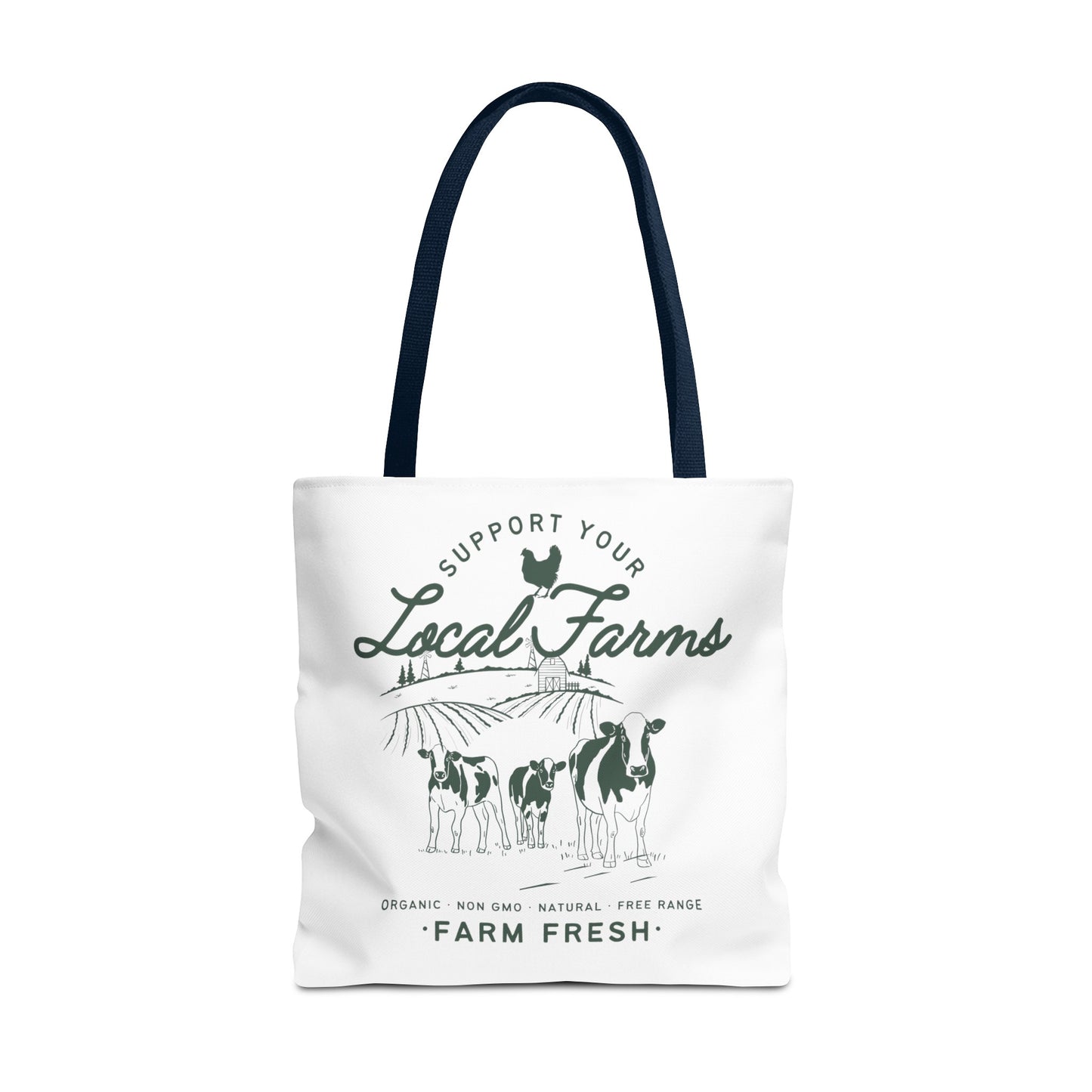 Support Your Local Farms - Tote Bag (AOP)