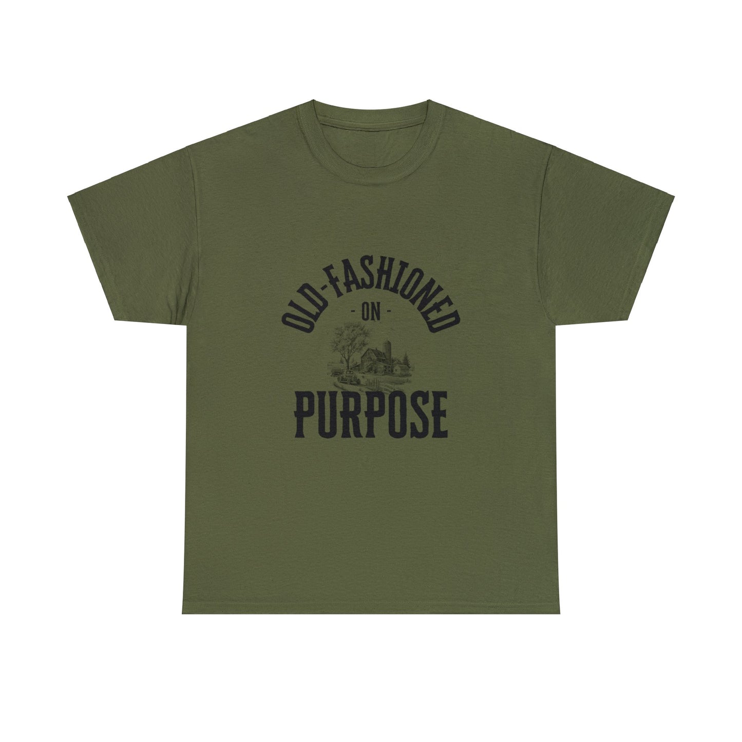 Old-Fashioned On Purpose - Unisex Heavy Cotton Tee