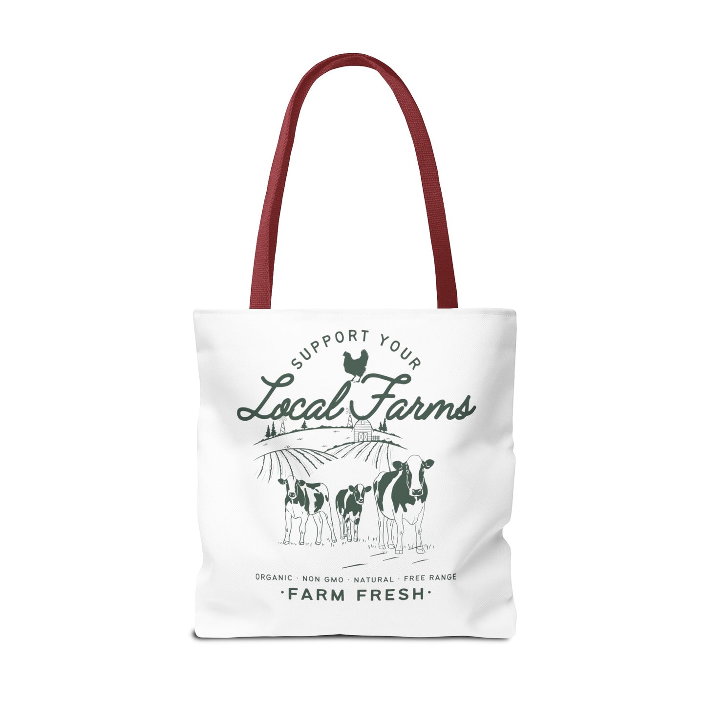 Support Your Local Farms - Tote Bag (AOP)