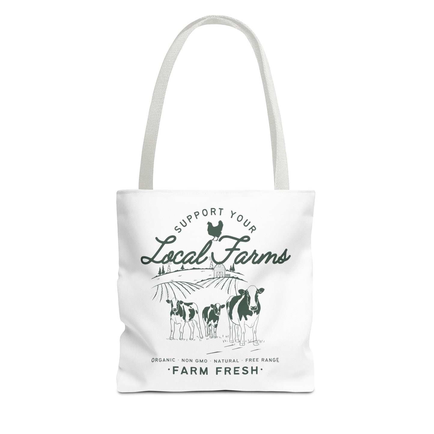 Support Your Local Farms - Tote Bag (AOP)