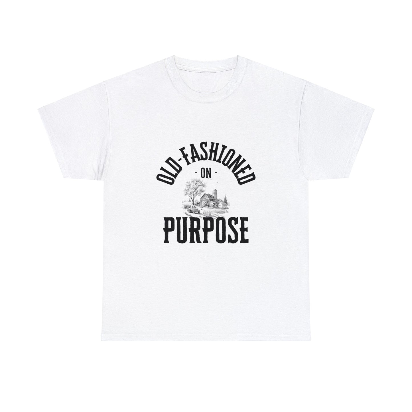 Old-Fashioned On Purpose - Unisex Heavy Cotton Tee