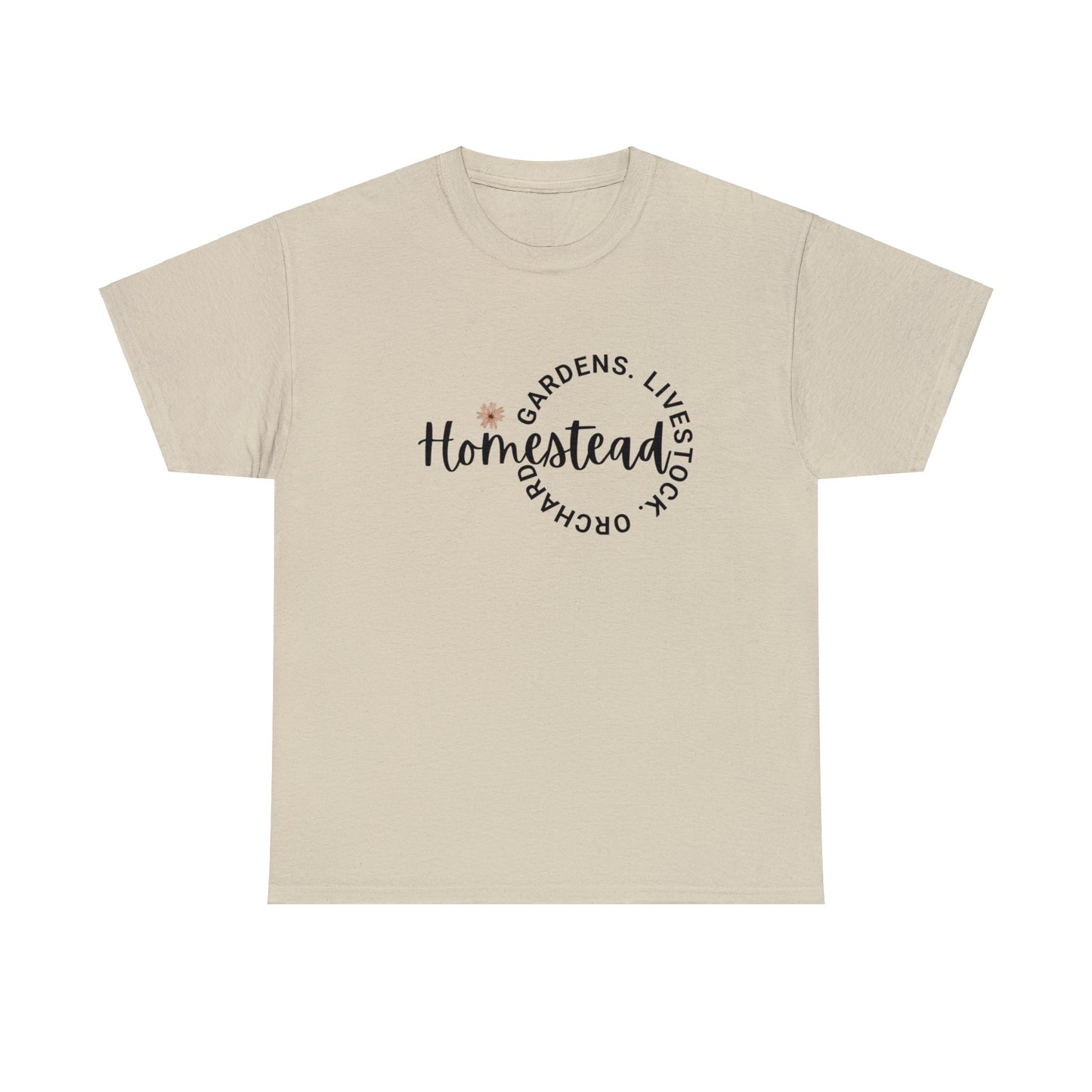 Gardens. Livestock. Orchard. Homestead - Unisex Heavy Cotton Tee