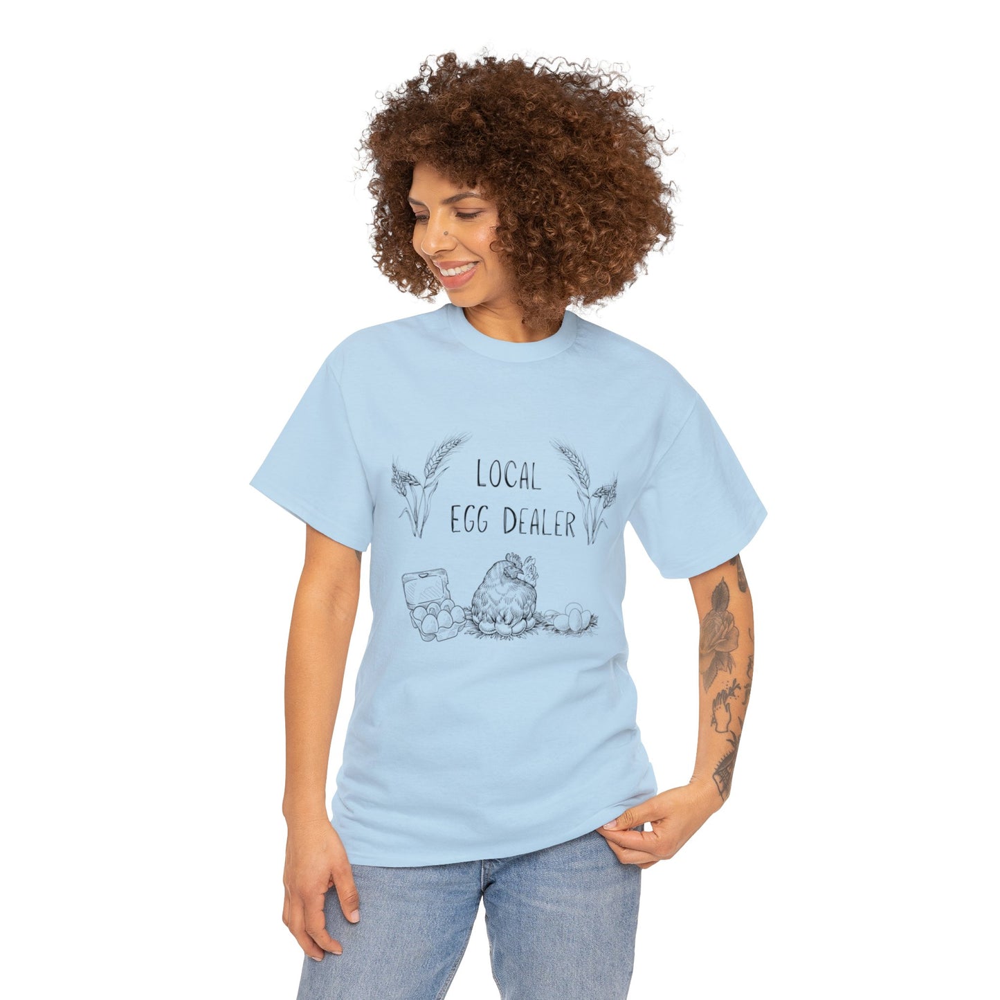 Local Egg Dealer - Unisex Heavy Cotton Tee