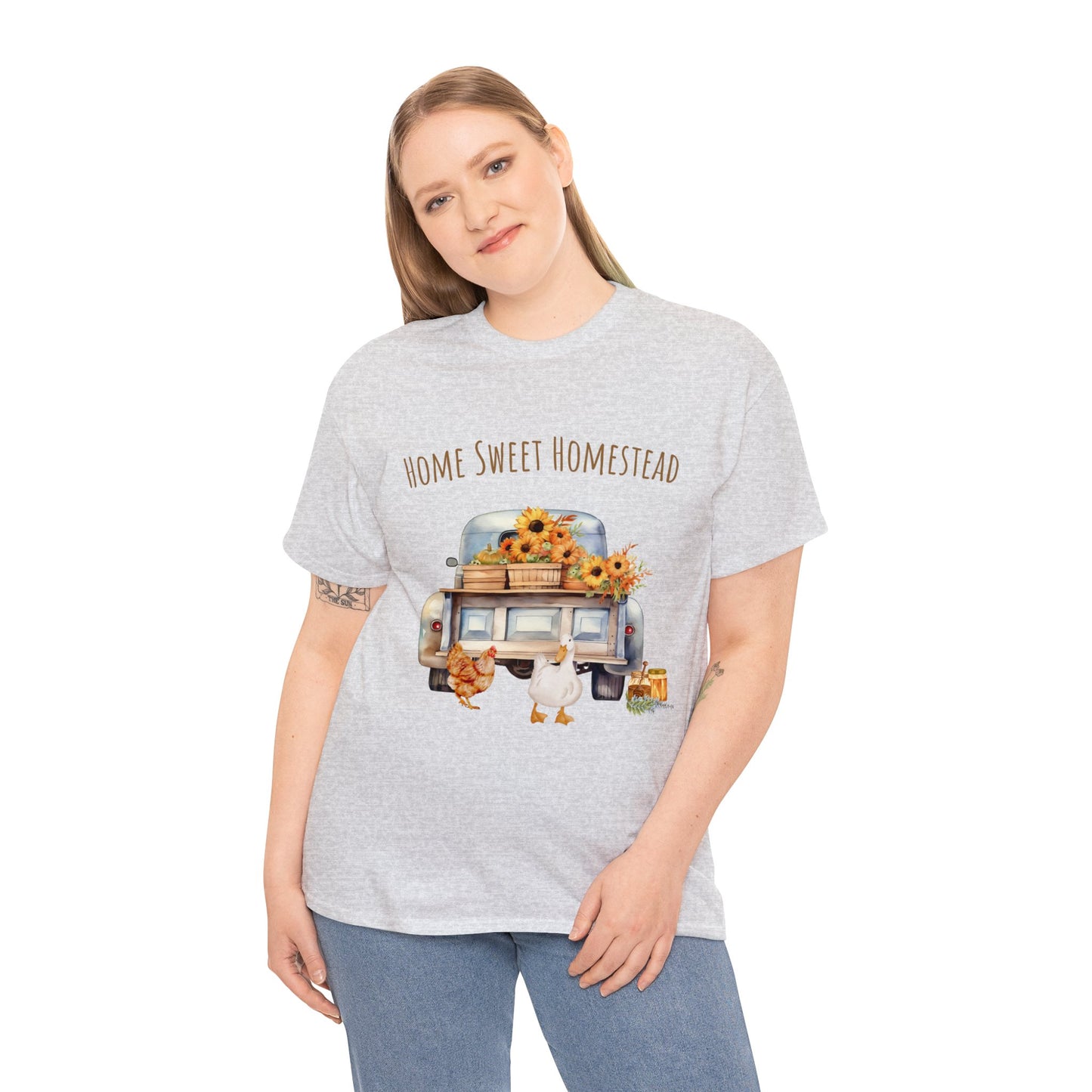 Home Sweet Homestead - Unisex Heavy Cotton Tee