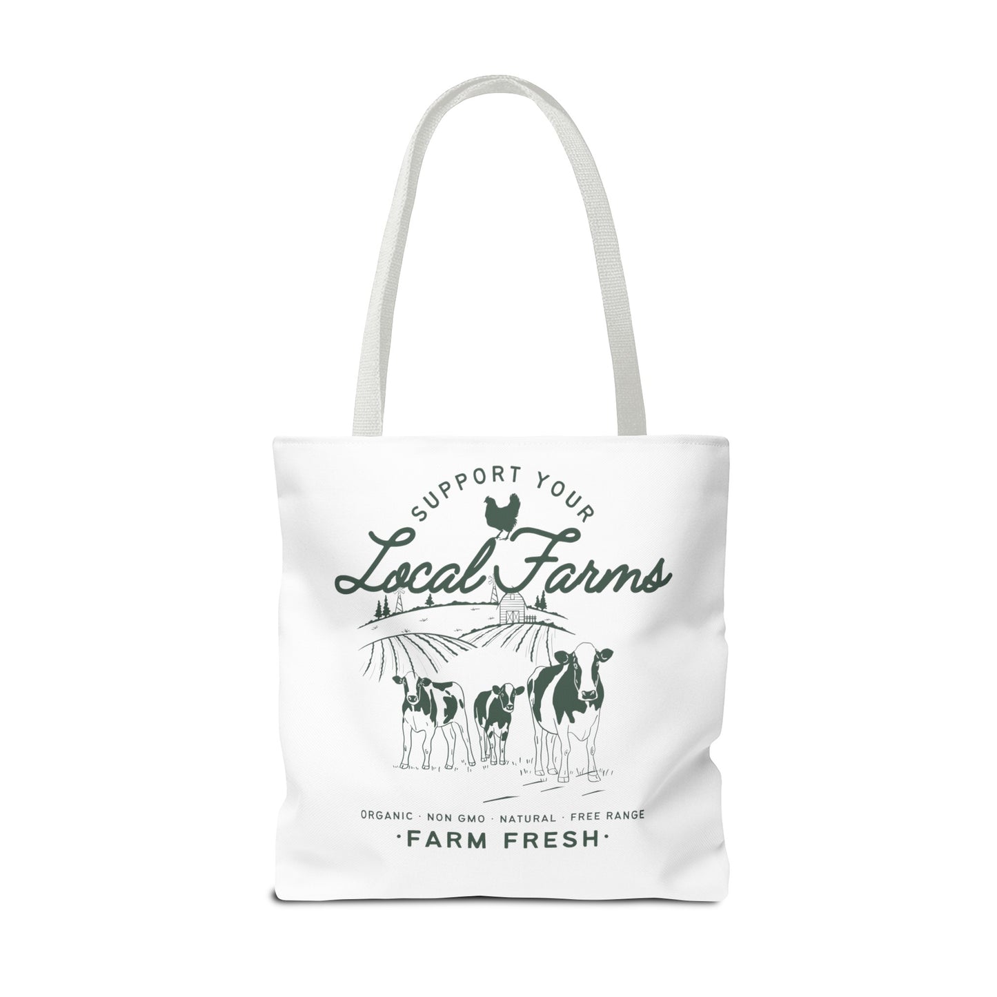 Support Your Local Farms - Tote Bag (AOP)