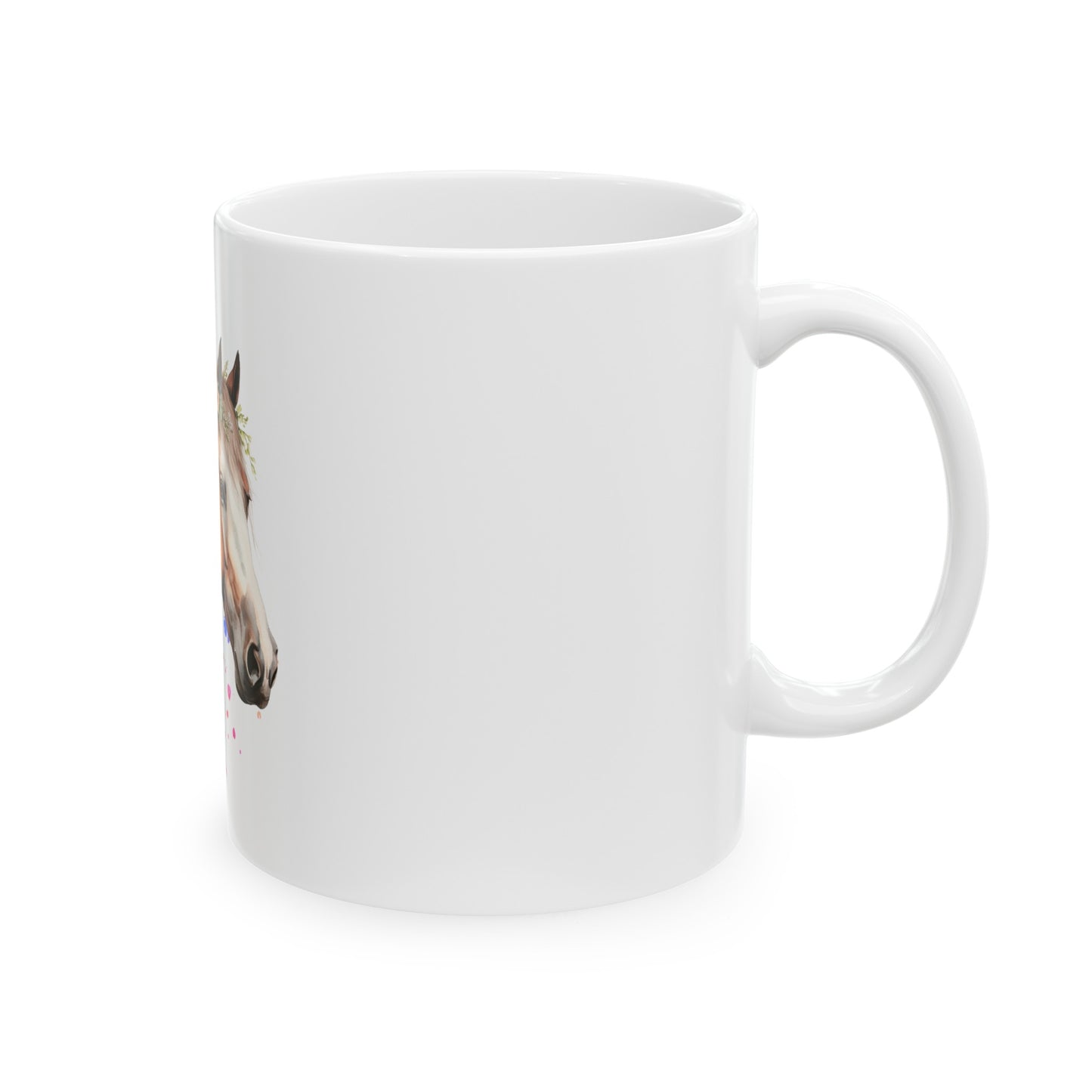 Watercolor Horse - Ceramic Mug 11oz