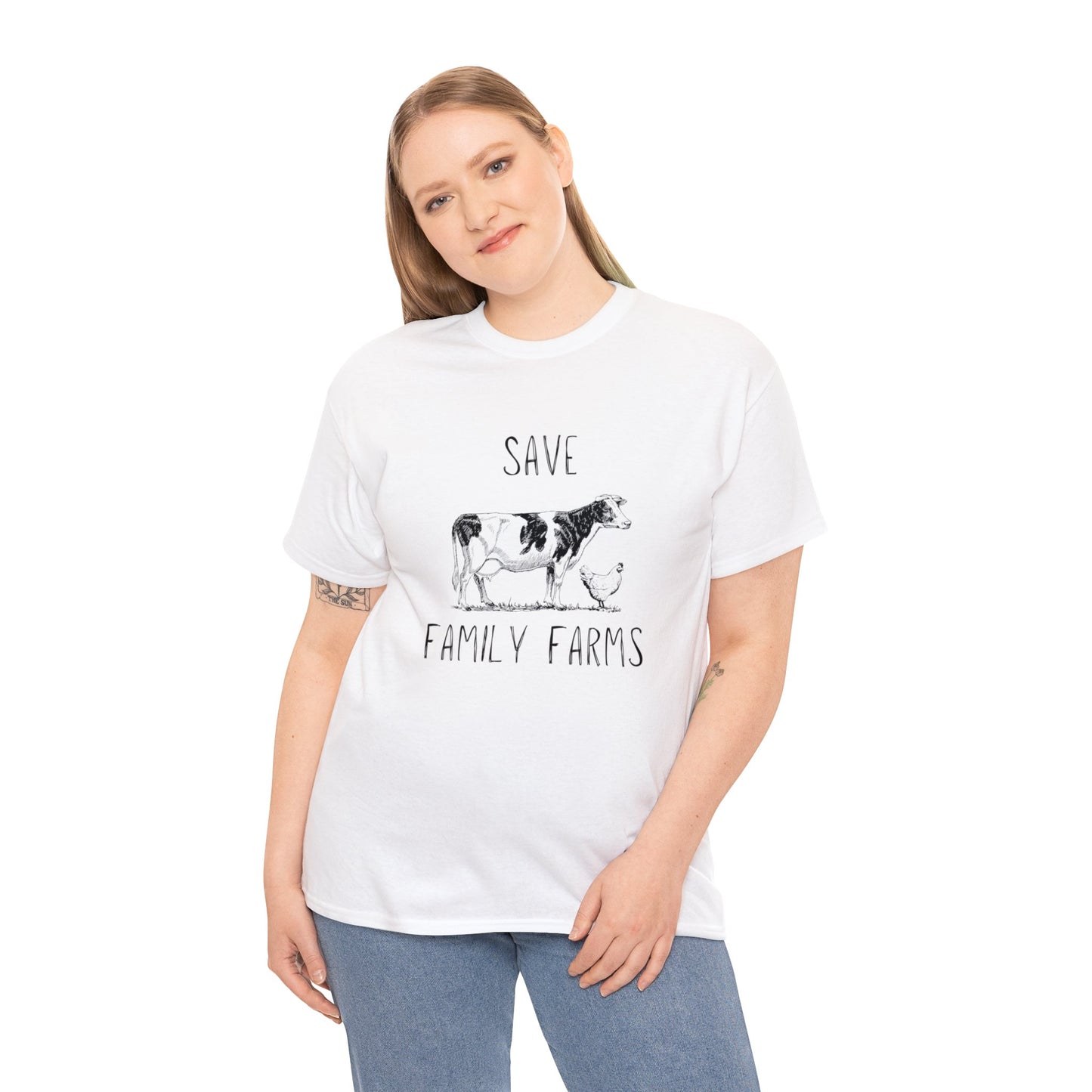 Save Family Farms - Unisex Heavy Cotton Tee