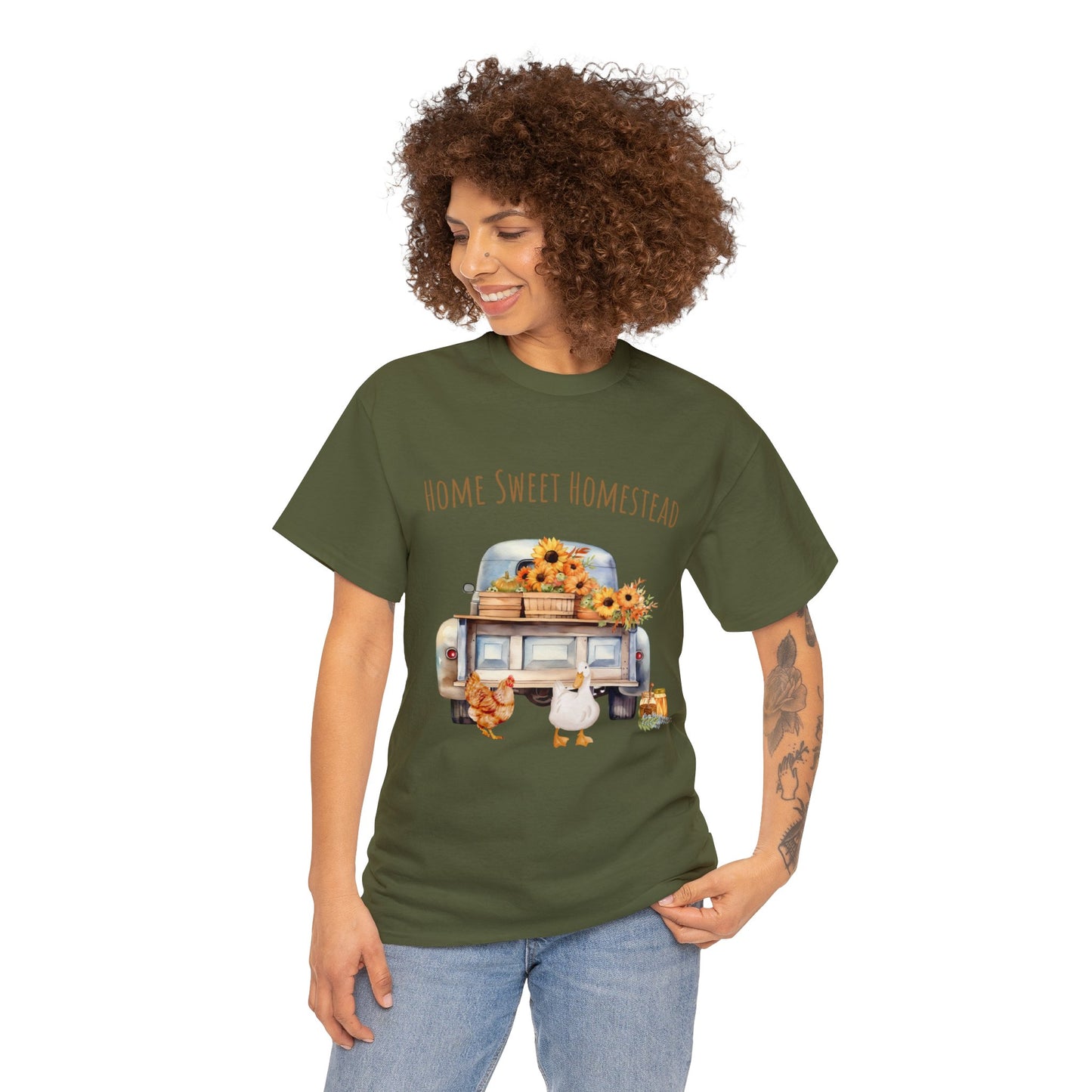 Home Sweet Homestead - Unisex Heavy Cotton Tee