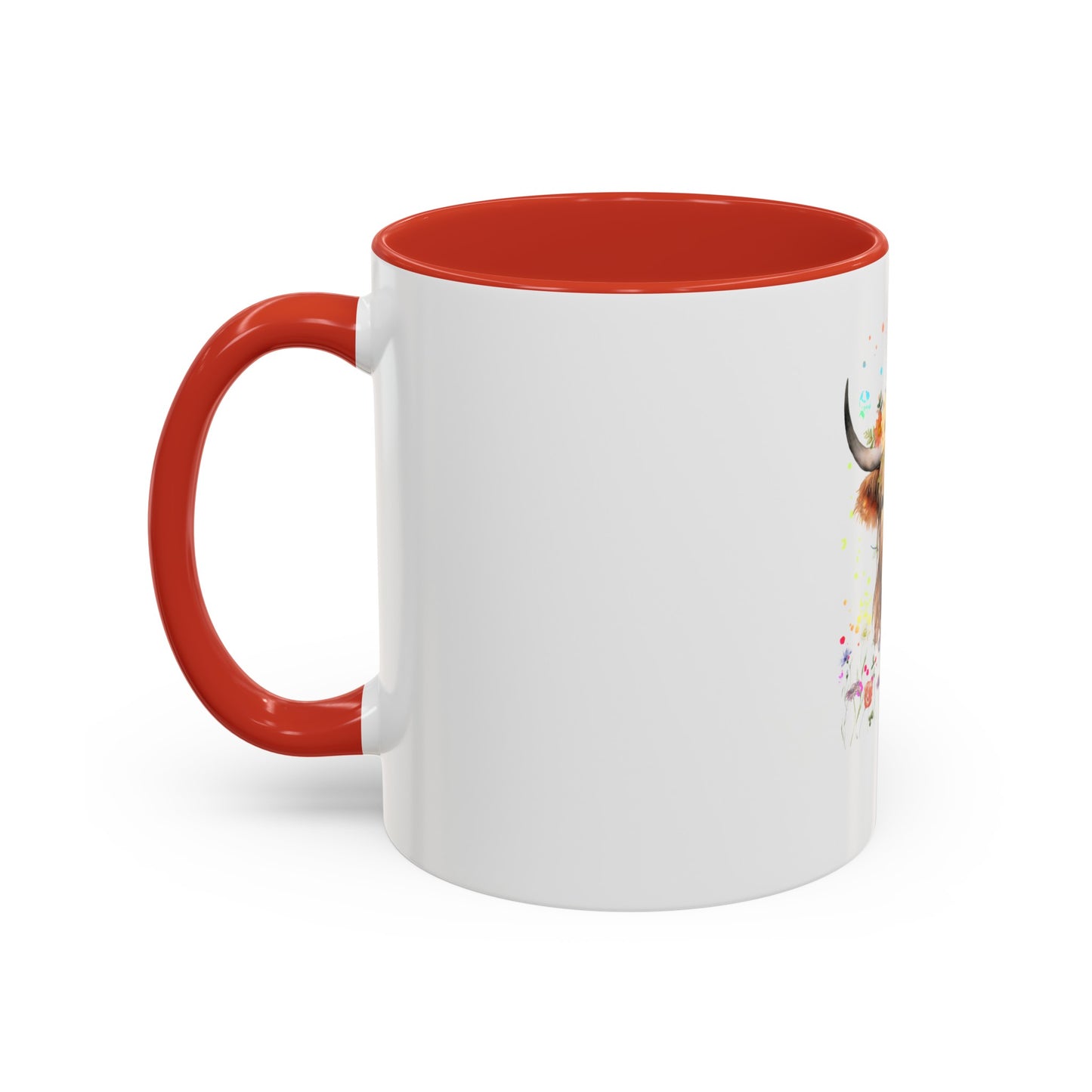 Highland Cow - Accent Coffee Mug (11, 15oz)