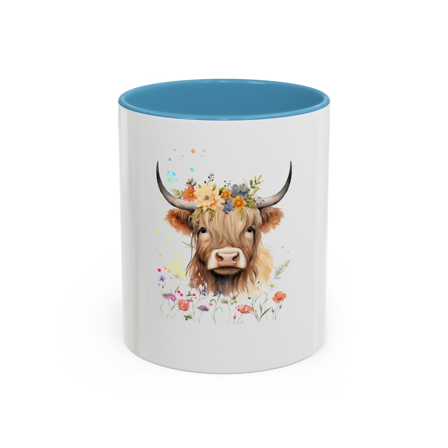 Highland Cow - Accent Coffee Mug (11, 15oz)