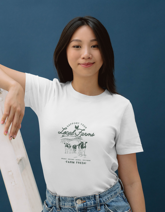 Support Your Local Farms Tshirt